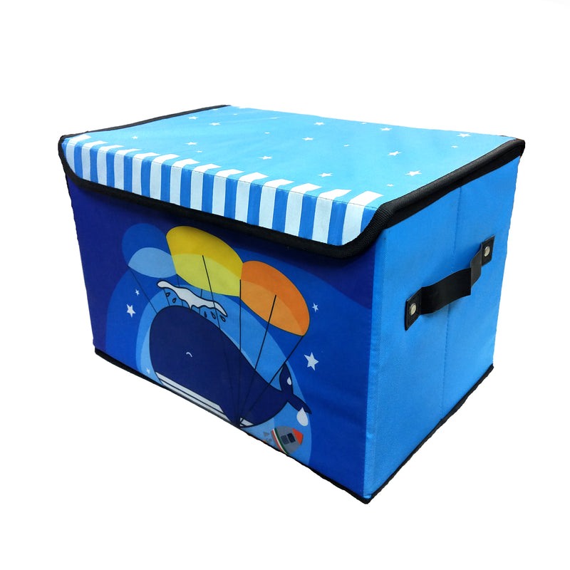 Whale Print Folding Storage Box - BestP : Best Product at Best Price