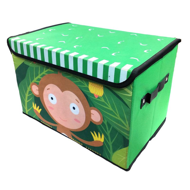 Monkey Print Folding Storage Box - BestP : Best Product at Best Price