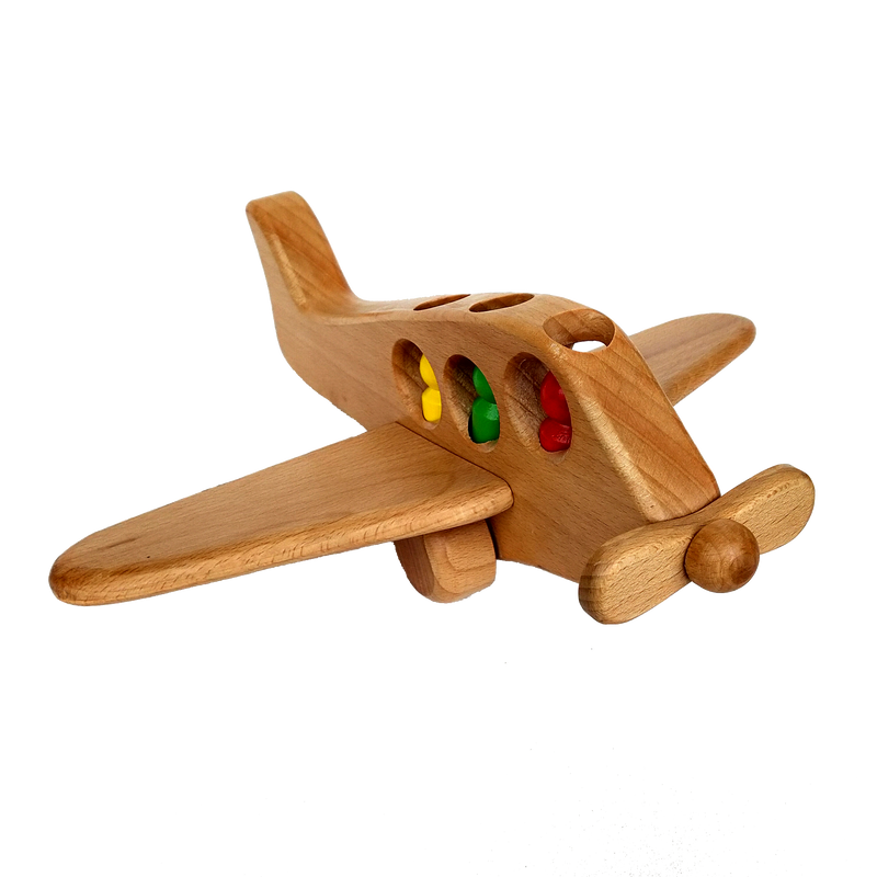 BestP Wooden Pushing Airplane - BestP : Best Product at Best Price