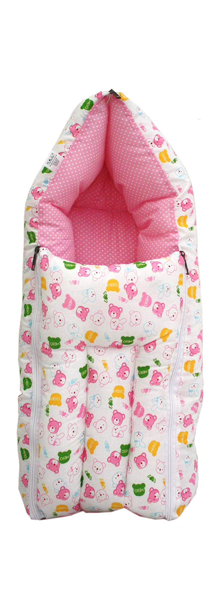 BestP Baby Sleeping Bag (White & Blush) - BestP : Best Product at Best Price